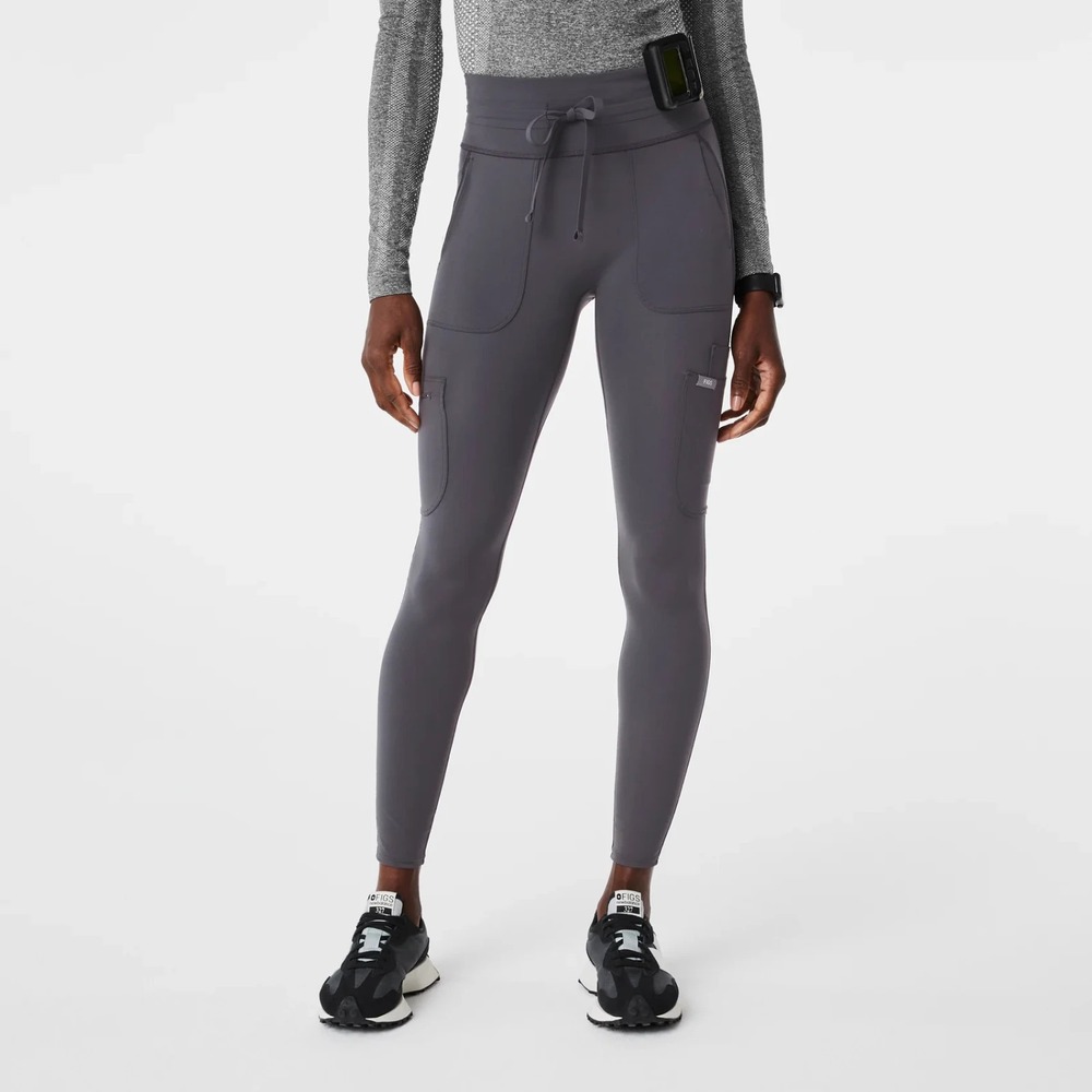 FIGS Skinny Leg Scrub Legging Charcoal XS Women's NWT